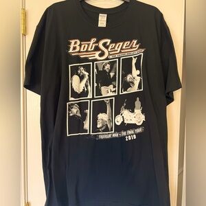 BOB SEGAR TRAVELING MAN 2019 FINAL TOUR T-SHIRT